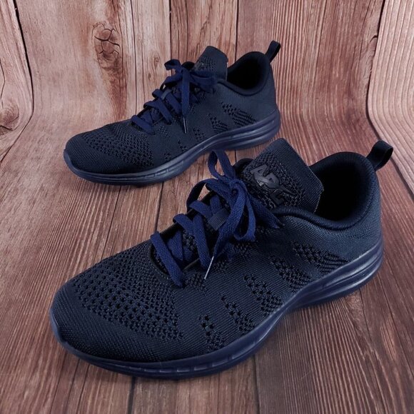 APL Shoes - APL Athletic Propulsion Labs Techloom Pro Womens Sz 11 Navy Blue Athletic Shoes